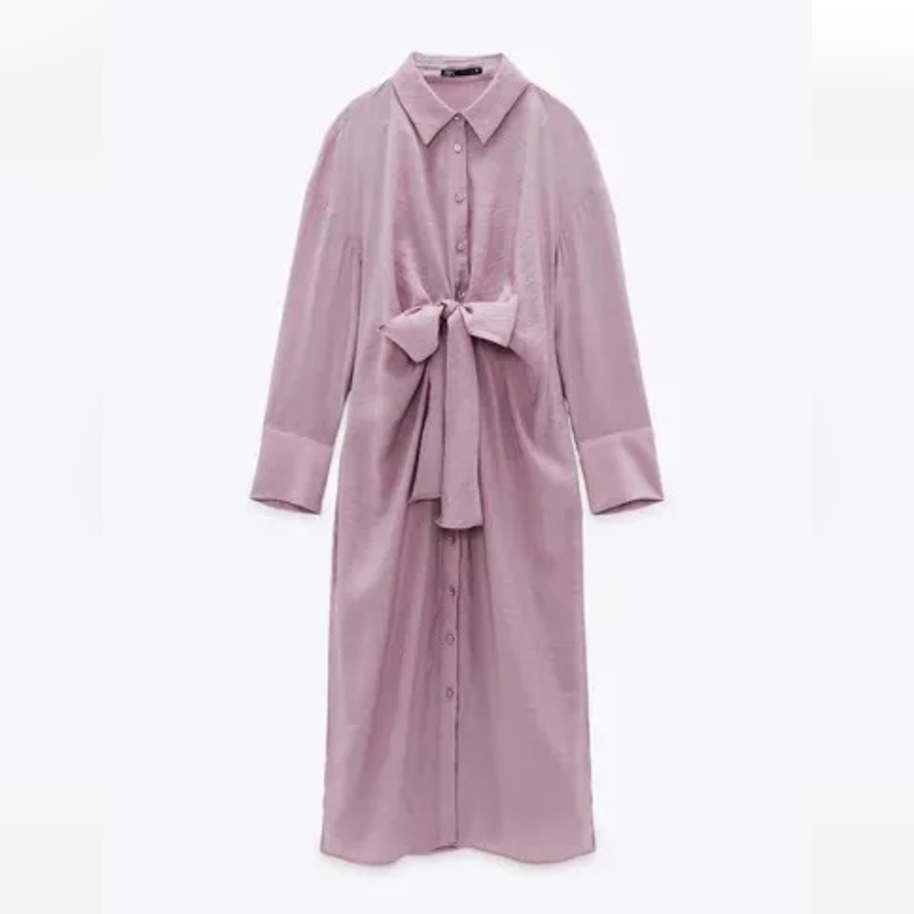 Zara Lavender Midi Dress